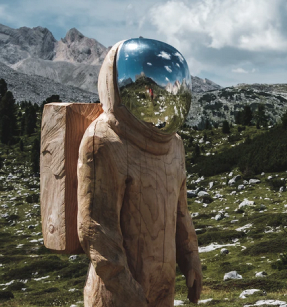 Image of the astronaut Wooden Joe